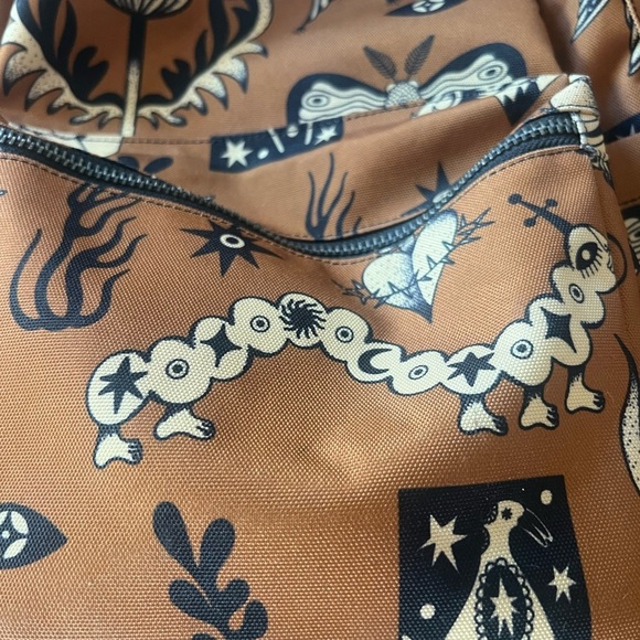 Herschel Supply Company Limited Edition Brown and Cream Patterned Backpack - Picture 3 of 5